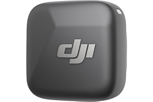 DJI Mic Mini Sender Mikrofon (Infinity Schwarz), Ultraleicht, OsmoAudio, Geräuschunterdrückung, Wireless Mikrofon für Handy/Kamera, iPhone, Android, Vlog, YouTube