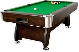 GAMES PLANET 8 ft Billardtisch Premium“ + Zubehör, 9 Farbvarianten, 244x132x82 cm (LxBxH)