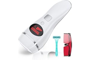 DUUOUS IPL Geräte Haarentfernung 999,900 Lichtimpulse Heimgebrauch Haarentfernungsgerät Professioneller für Körper Achseln Gesicht Bikini-Zone,Damen Männer