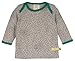 loud + proud Unisex Baby 157 Full Sweatshirt, Grey (grey Gr), 0-3 Months (Manufacturer size: 50/56)