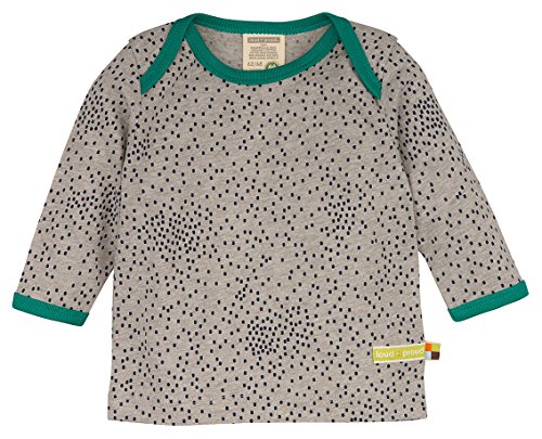 loud + proud Unisex Baby 157 Full Sweatshirt, Grey (grey Gr), 0-3 Months (Manufacturer size: 50/56)