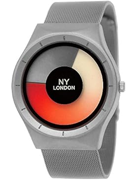 Elegante NY London Designer Damen-Uhr Herren-Uhr Future Optik Milanaise Armband-Uhr Unisex Analog Klassisch Quarz-Uhr...