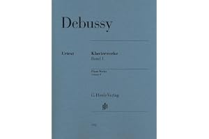 Claude debussy : oeuvres pour piano, volume 1 - piano works volume i: Besetzung: Klavier zu zwei Händen