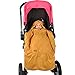 Bebamour Cover for Baby Carrier Reversible Wind Cloak Warm Cover (Coffee)