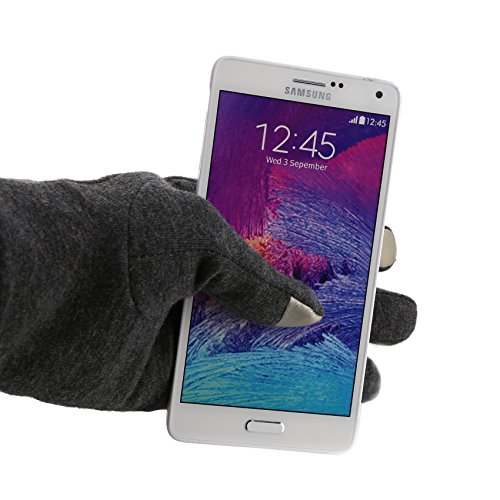 Original Arktis Luxus Smartphone Handschuhe (kapazitiv Touchscreen Handschuhe – Unisex) Herren Damen Männer Frauen Grau - 8