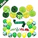 Produktbild Lehoo Castle Dinosaurier Party Dekoration, 55 Stück Geburtstags Dekoration für Jungen, Dinosaurier Ballons, Alles Gute zum Geburtstag Banner, Dinosaurier Cake Topper, Pom Poms Blumen