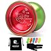 Produktbild Christmas YoYo Unresponsive Shark Honor N12 Turquoise Yoyo Finger Spin Yoyo with Three Finger Glove+5 Yoyo Strings+Yoyo Sack