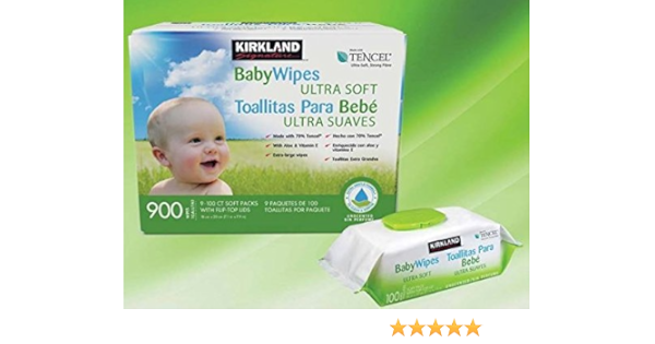kirkland tencel baby wipes