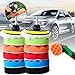 Produktbild TBoonor 7pcs 4 Inchs Auto Polierset Polierschwamm Schwamm und Wolle Polierpad Set Kit Waschen Werkzeuge Universal Zubehör Polierteller für Poliermaschine M10 Bohrer Adapter (7pcs 4 Inchs)