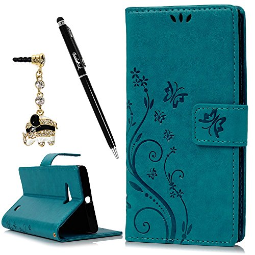 Nokia 730 H  lle Badalink Nokia 730 UltraSlim Schutzh  lle Leder PU Handyh  lle Handytasche Wallet Case St  nder Handyhuelle Cover f  r Nokia 730