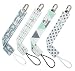 Dummy Clip by Matimati Baby (4 Pack) - Unisex Stylish Designs - Great Pacifier /Teething Ring Holder - Unique For Baby Shower