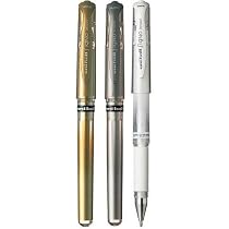 Stylos Gel Métalliques Colozoo - Lot De 4 Couleurs Or, Argent, Cuivre, Blanc 0.8mm