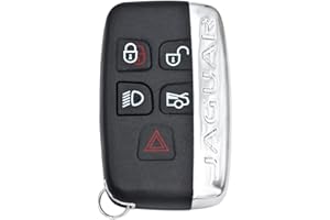SUPER1 New Remote Key Shell Case Fob 5 Button for JAGUAR JLR XJ XJL XF