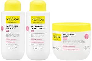 ALFAPARF MILANO Alfaparf Yellow Liss Kit Healthy Smooth, spendet Feuchtigkeit und pflegt