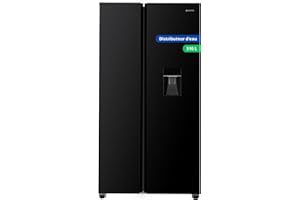 GEDTECH Réfrigérateur multi-portes GSBS510BL 510L (324L + 181L) - Distributeur d'eau - Noir