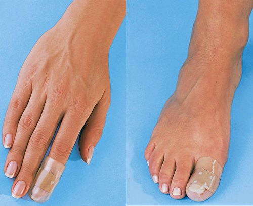 Preisvergleich Produktbild Quantio 6er Set WENKO Schutzkappe für Finger und Zehen, Transparent, Wiederverwendbar, Universalgröße