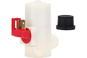 SUUONEE Pompe de lave-glace, pompe de lave-glace de pare-brise avec joint d'étanchéité pour L200 K74 K64 K62 96-06 MBITZ007302