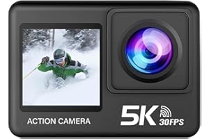 bergxperten matrodive 5k Ultra hd unterwasserkamera - Meistern Sie Tiefenwasser-Filmtechniken Actionkamera mit C1-5K Touchscreen - Ideal für Extremsport und Abenteuer