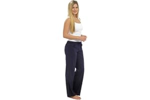 Tom Franks Linen Blend Full Length Trousers with Ribbed Waist