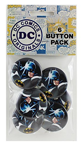 Preisvergleich Produktbild Button set DC Comics Batman Profile 6 Individual Loose Buttons, 1.25