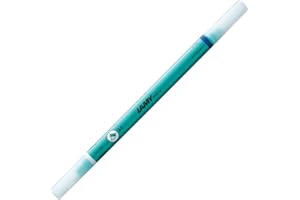 LAMY Ink-x Plastic Ink Eraser with Eraser Tip and Correction Tip - Only for Erasing Royal Blue Ink, Pack of 1