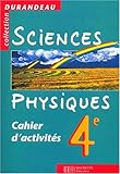 Image de Sciences physiques, 4e. Cahier TD