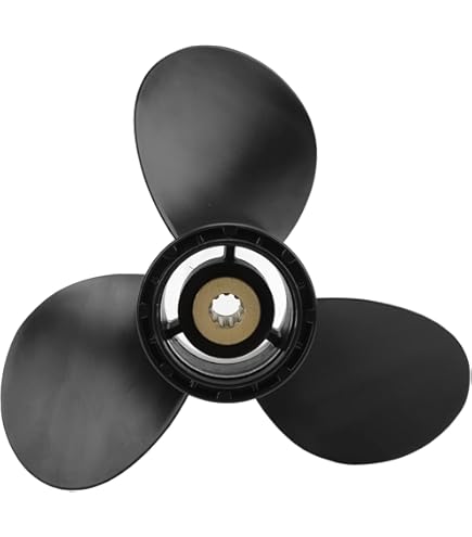 Propeller 20-30PS, 9-7/8x10-1/2R, 3 Blade, 10 Zahn Alu F YAMAHA Außenbordmotoren