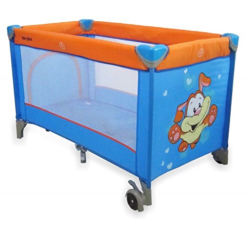 Infant Baby Travel Bed Cot Play Pen Playpen With Entry Hatch - DOG