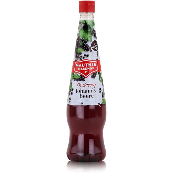 Sirop De Framboise Mautner Markhof 0% Sucre - 0,7 L, Sans Ajout, Arôme Naturel - Pour Boissons Et Desserts