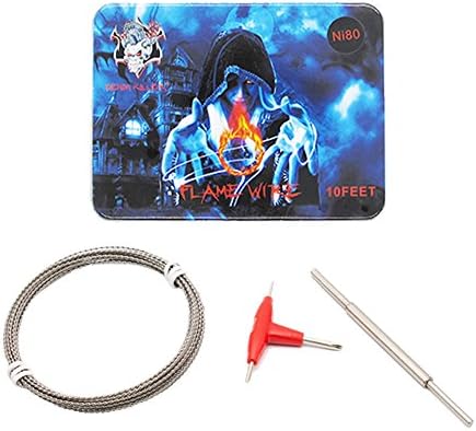 DIY Demon Killer Heating Wires Ni80 Flame Wire 10 FEET With Allen key Coil Jig (A)
