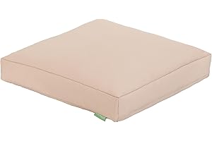 Gardenista Garden Large Slab Bean Bag Pouffe | Indoor Outdoor Water Resistant Chair Cushion | Durable & Comfy Lounger Beanbag Seat | Soft & Lightweight Patio Furniture Cushion (Stone, 1)