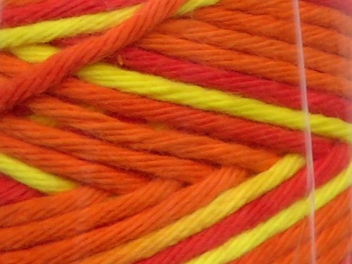 Topflappengarn Record 210 Color Feuer - 2