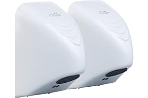 ‎SICHLER HAUSHALTSGERÄTE Sichler Haushaltsgeräte Händetrockner Gastro: 2er-Set automatische elektrischer Händetrockner zur Wandmontage (vollautomatische, Wandhandtrockner, Elektrische)