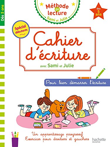Télécharger Cahier d'écriture Sami et Julie Dès 5 ans Livre PDF Gratuit