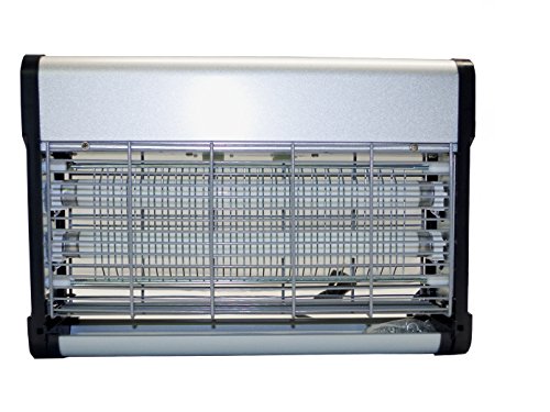 Profi Insektenvernichter, 2 x 10W UV-Lampen, Hochspannung bis 2200V, inkl. Wandmontage; GGG GC-20W - 2
