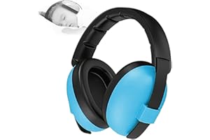 YANKUIRUI Baby Gehörschutz Kopfhörer Lärmschutz für 0-3 Jahre Baby Ohrenschützer Lärm Hörschutz Ohrschutz Kinder Lärm Gehörschutz für Kinder Kleinkind Flugzeug