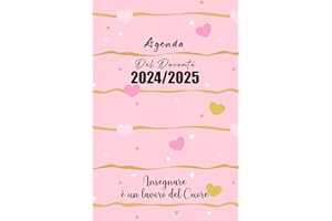 2023-2024 Agenda Del Docente: Agenda Giornaliera per Insegnanti | Pianificatore di lezioni per Insegnanti |Diario per Insegnanti della Scuola | 15 x 21 cm - 350 pagine