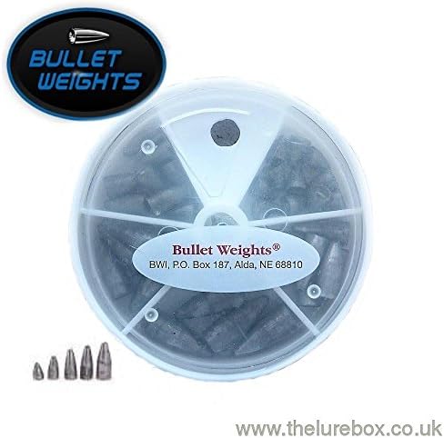 Bullet Weights handy pack for Texas &amp; Carolina rigs Qty 35