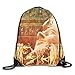 Produktbild tgkze Drawstring Backpack Gym Bag Travel Backpack Ancient Egypt Civilization Detail Small Drawstring Backpacks for Women Men Adults