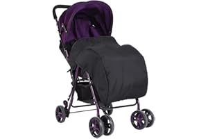 YOUTHINK Passeggino Coprigambe Impermeabile Universale Passeggino Coprigambe GY Carrozzina Passeggino Coprigambe Antivento(Nero)