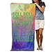 Produktbild Acme&Real Funny Bath Towel Roll Roll Roll Your Joint Soft Lightweight Beach Towel Pool Towel 30x50