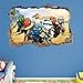 Produktbild Ninjago Wandtattoo Wandaufkleber Sticker Tattoo 50 x 30 cm *NEU*OVP*