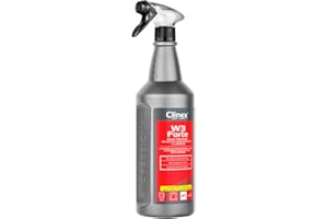 CLINEX NANOCHEM Clinex W3 Forte środek do czyszczenia łazienki, odkamieniacz i rdzę, środek czyszczący do łazienki, kamień i brud, środek do czyszczenia toalety, butelka z rozpylaczem i neutralizator zapachów