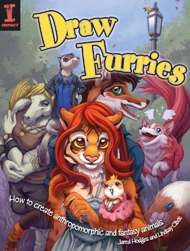 Draw Furries: How to Create Anthropomorphic and Fantasy Animals (English Edition)