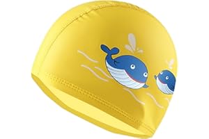 TODREMOU Gorro Piscina Niño Niña Natacion–3-10 años Bebe Natación PU