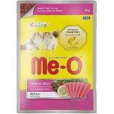 Me-O Pouch Kitten Wet Cat Food Tuna in Jelly Flavor 80g...