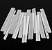 SelfTek 15pcs Makeup Cosmetic Brushes Pen Guard Mesh Protectors Cover White