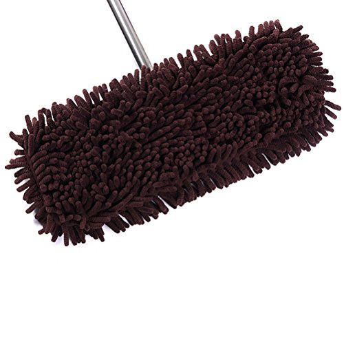 Preisvergleich Produktbild HUPLUE Mikrofaser Chenille Auto Reinigung Waschen Cloth Wischmop Ersatz Braun