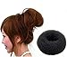 Leegoal(TM) Fashion Elastics, Pins Hair Design Styling Tools Kit for Bun Maker, Roller, Braid Twist,Black
