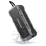 Poweradd MusicFly Altavoz Bluetooth Portátil con Impermeable IPX7, Sonido Potent
